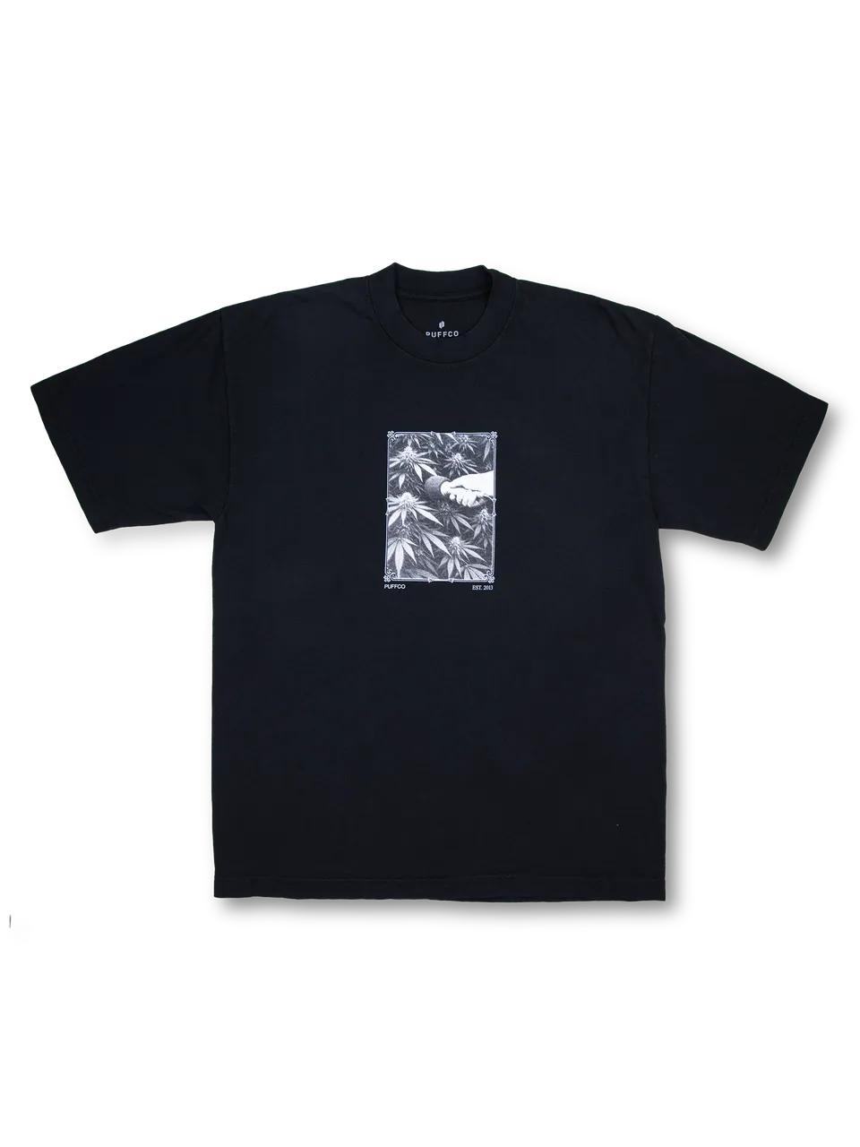 puffco-plants-humans-tee-schwarz-unisex image 1