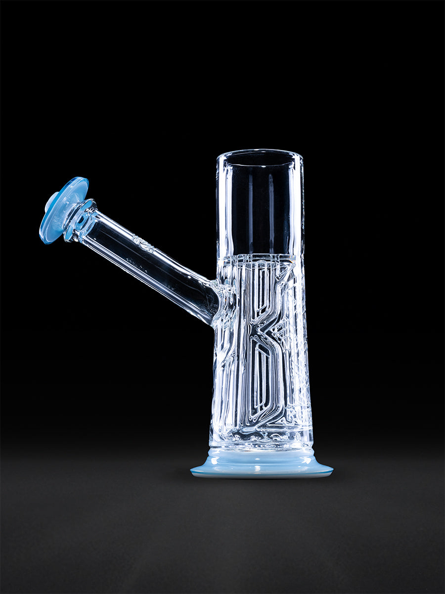 puffco-proxy-bubbler-avant-garde-art-glass-white-satin-marina image 2
