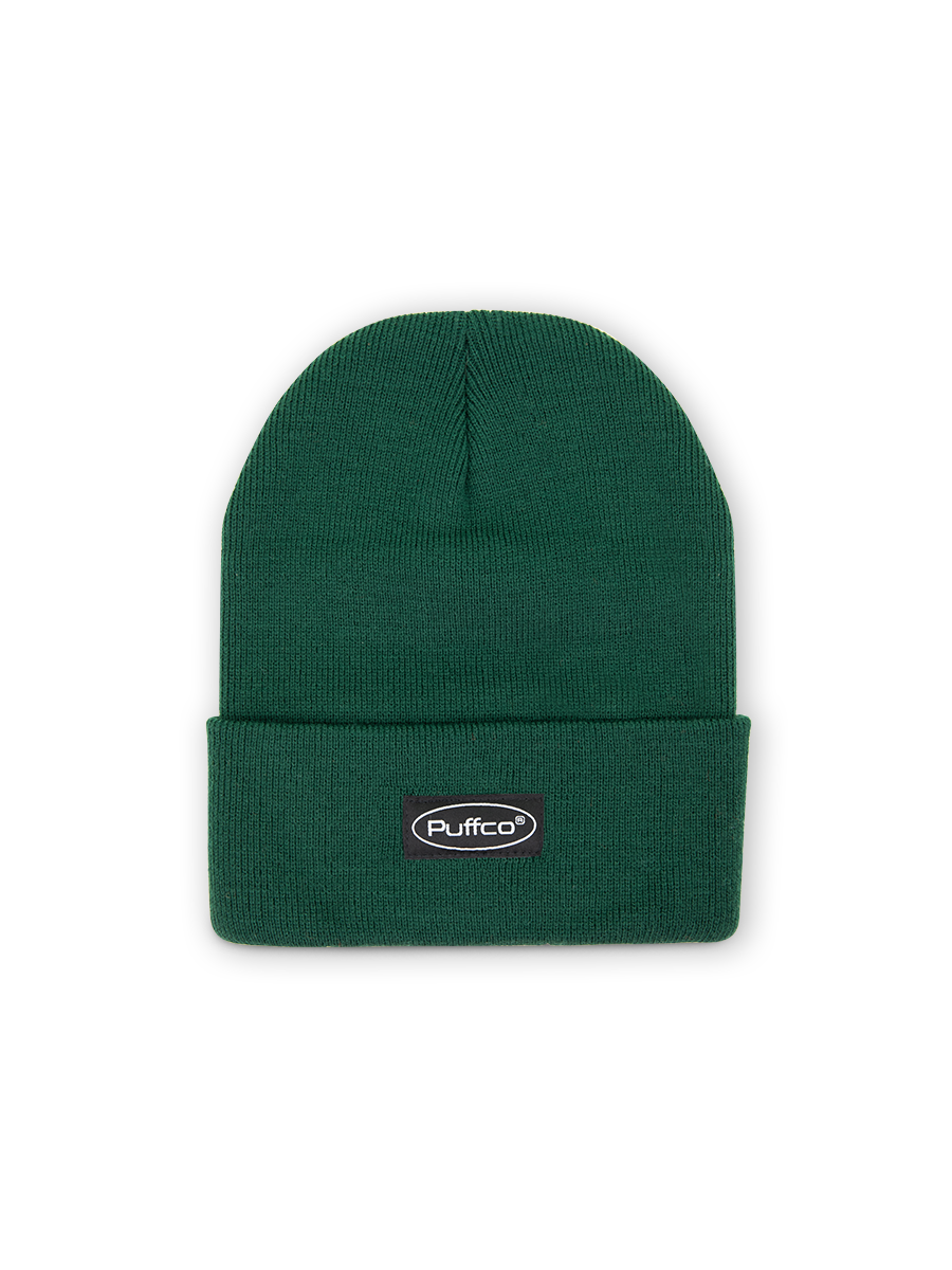 puffco-brand-beanie-unisex-m-tze-forest-green image 1