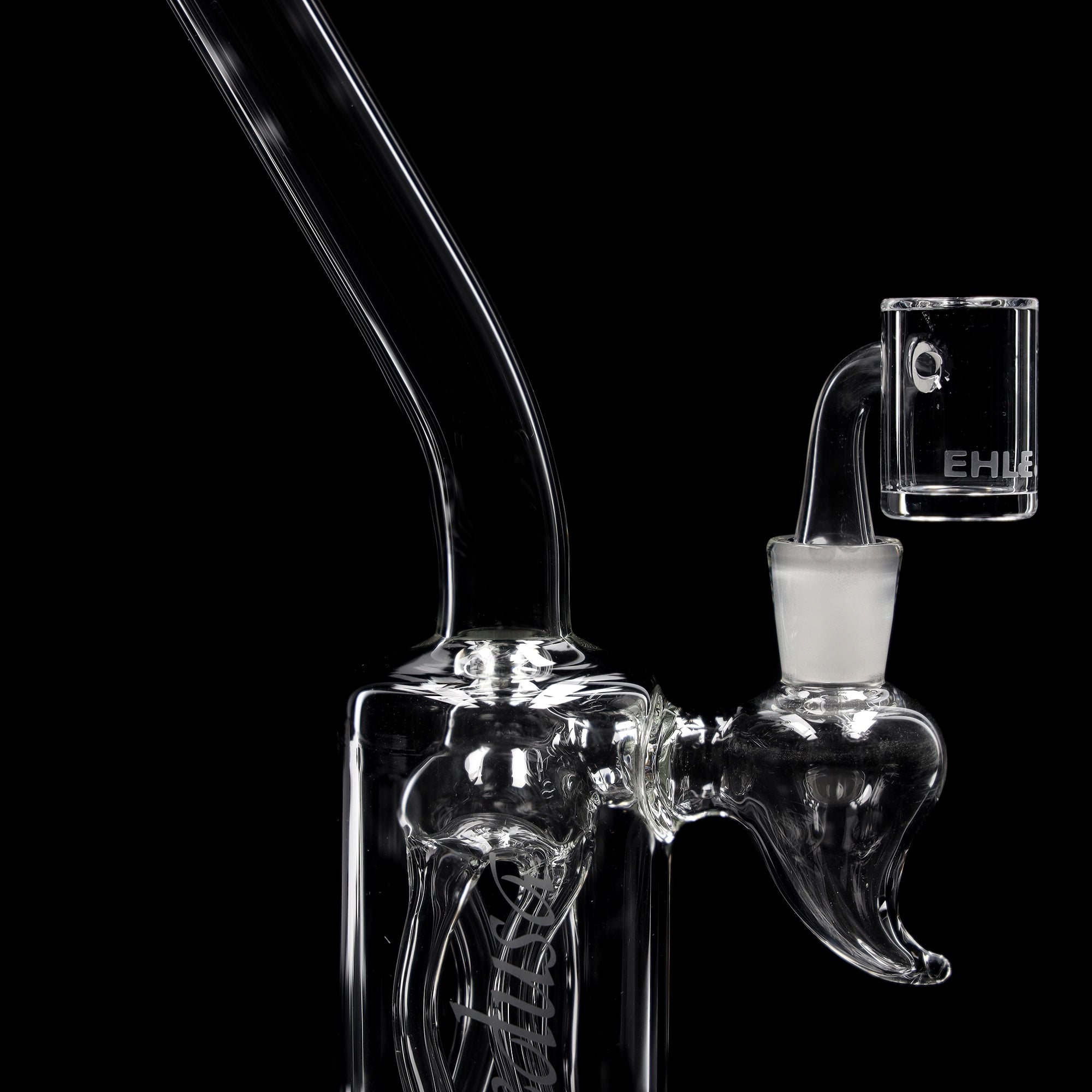 ehle-oil-rig-medusa-dab-rig-klarglas-mit-kopf-oder-quartz-banger image 5