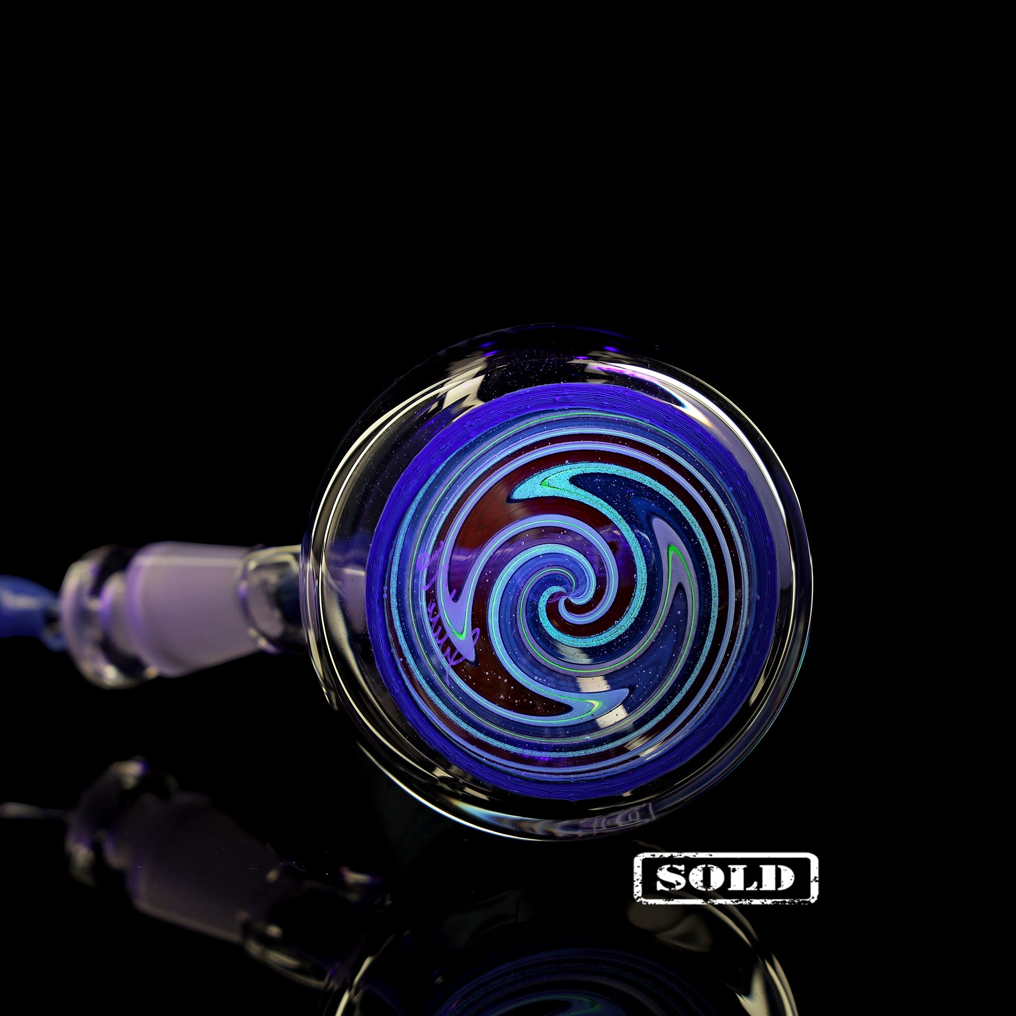 ehle-x-mah-agate-cyclone-mini-beaker-collab-bong image 3