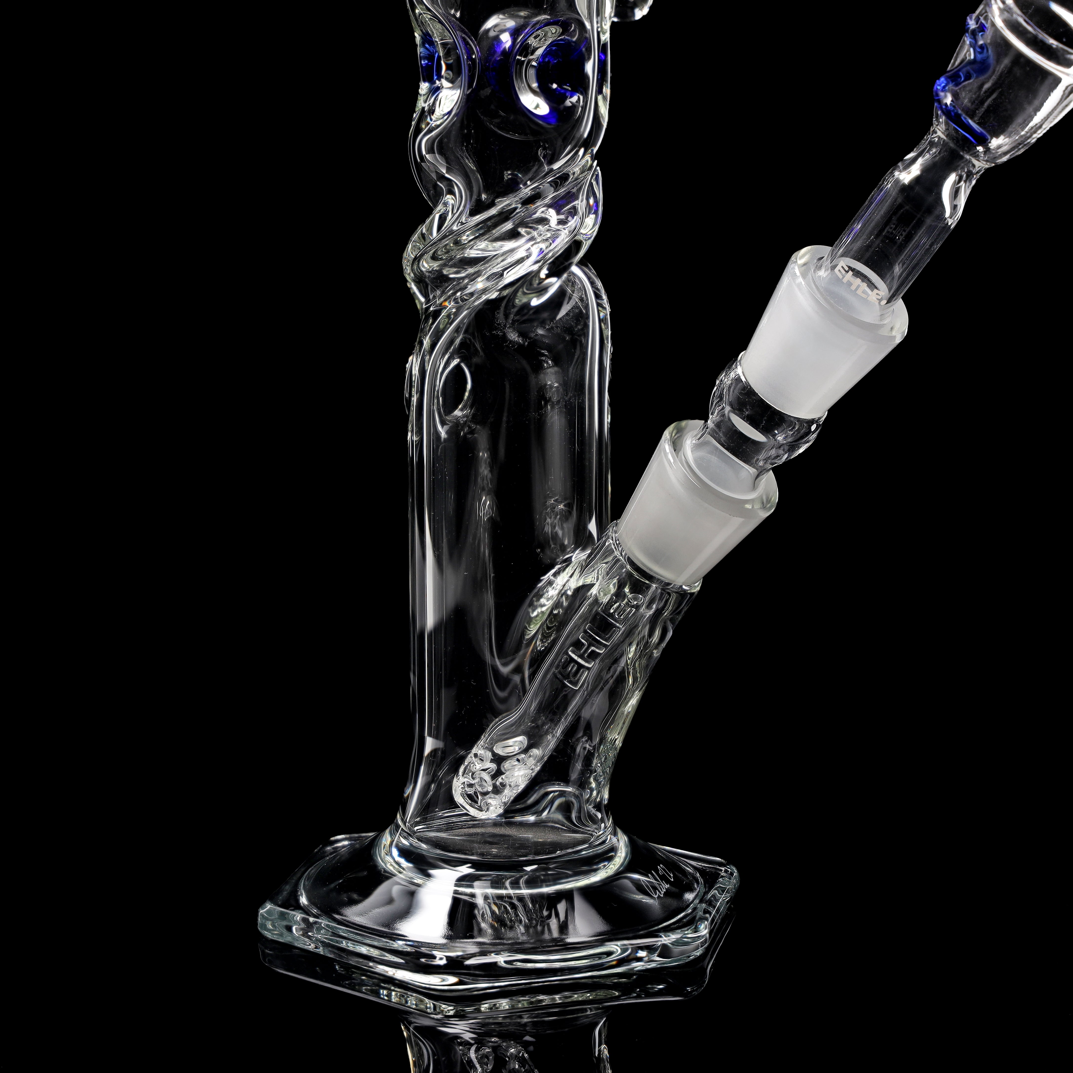 ehle-blue-twister-bong-380-mm-ns-18-8 image 3