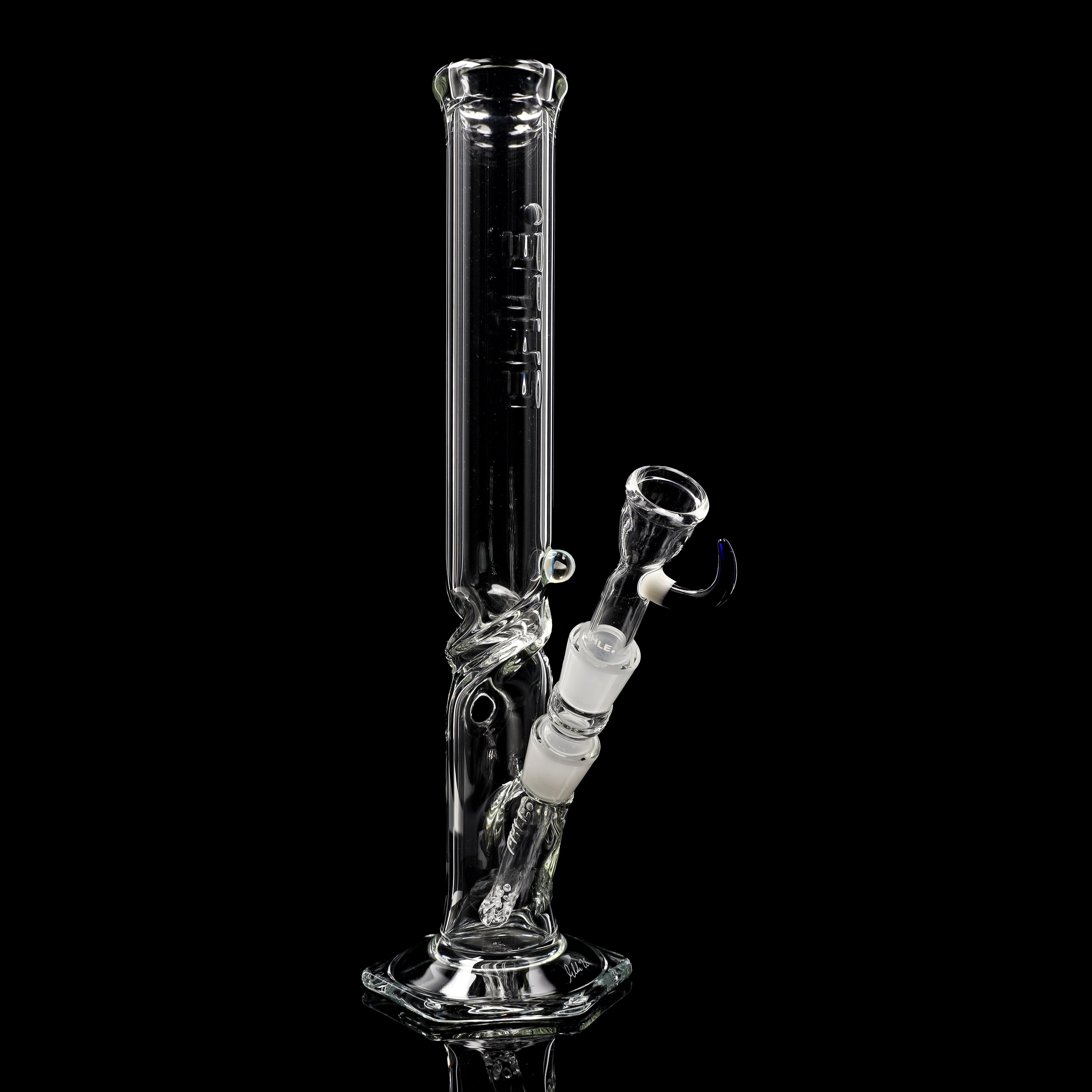 ehle-twister-bong-38-cm-5-mm-6-kantfu-ns-18-8 image 1