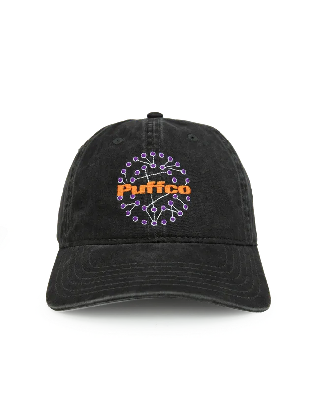 puffco-plasma-dad-hat-cap-schwarz-100-baumwolle image 1