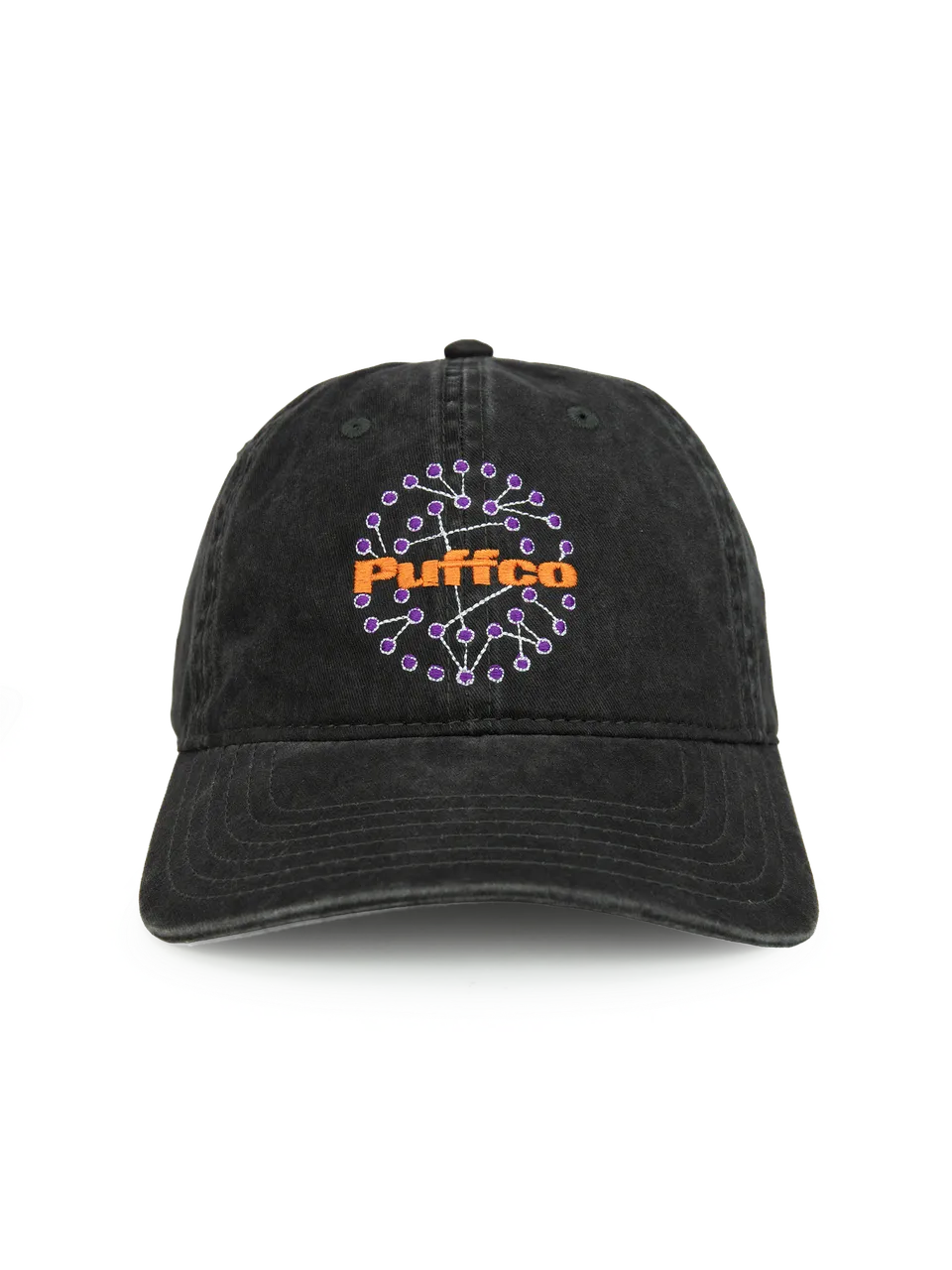 puffco-plasma-dad-hat-cap-schwarz-100-baumwolle image 1