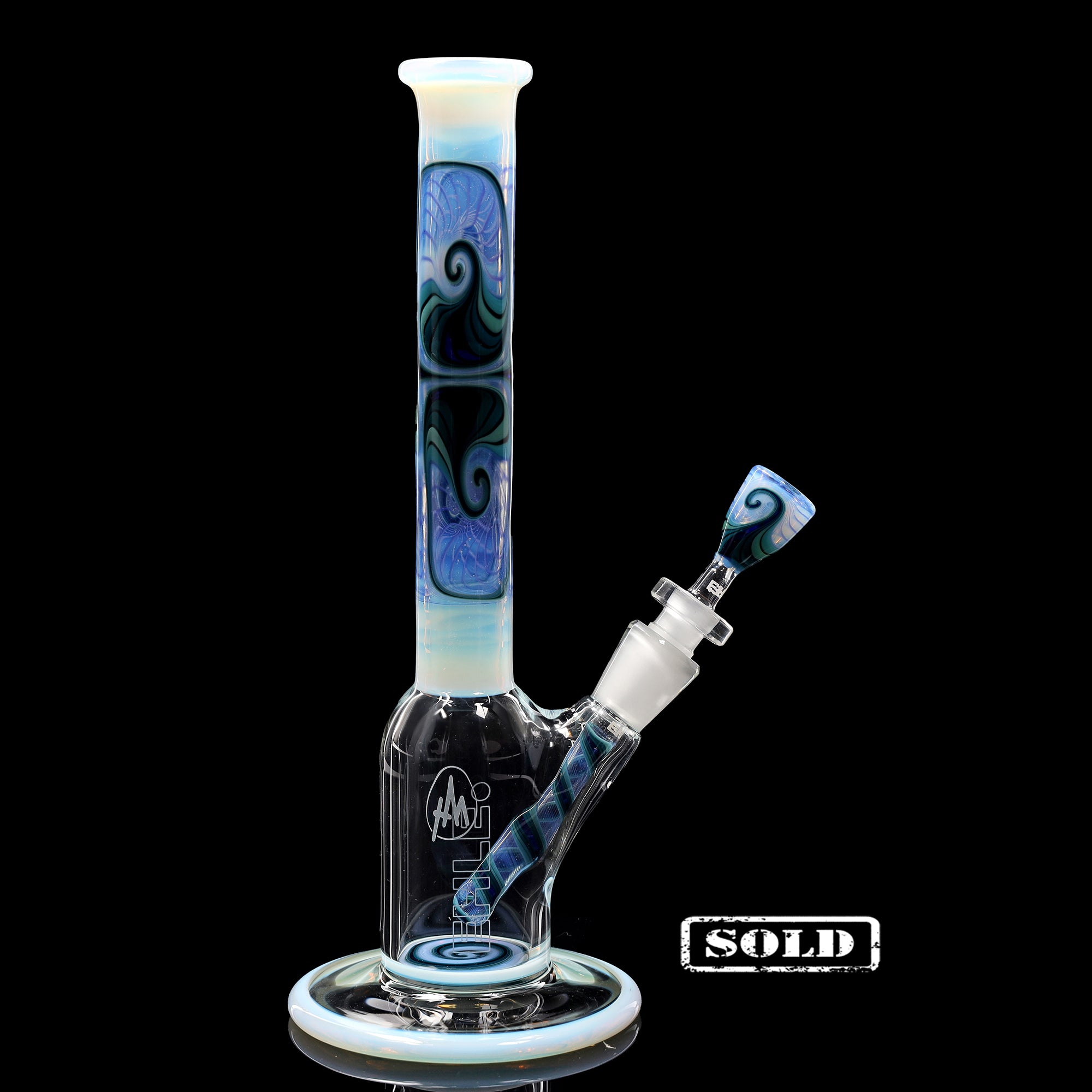 ehle-x-mah-wave-collab-bong-heady-glasbong image 3