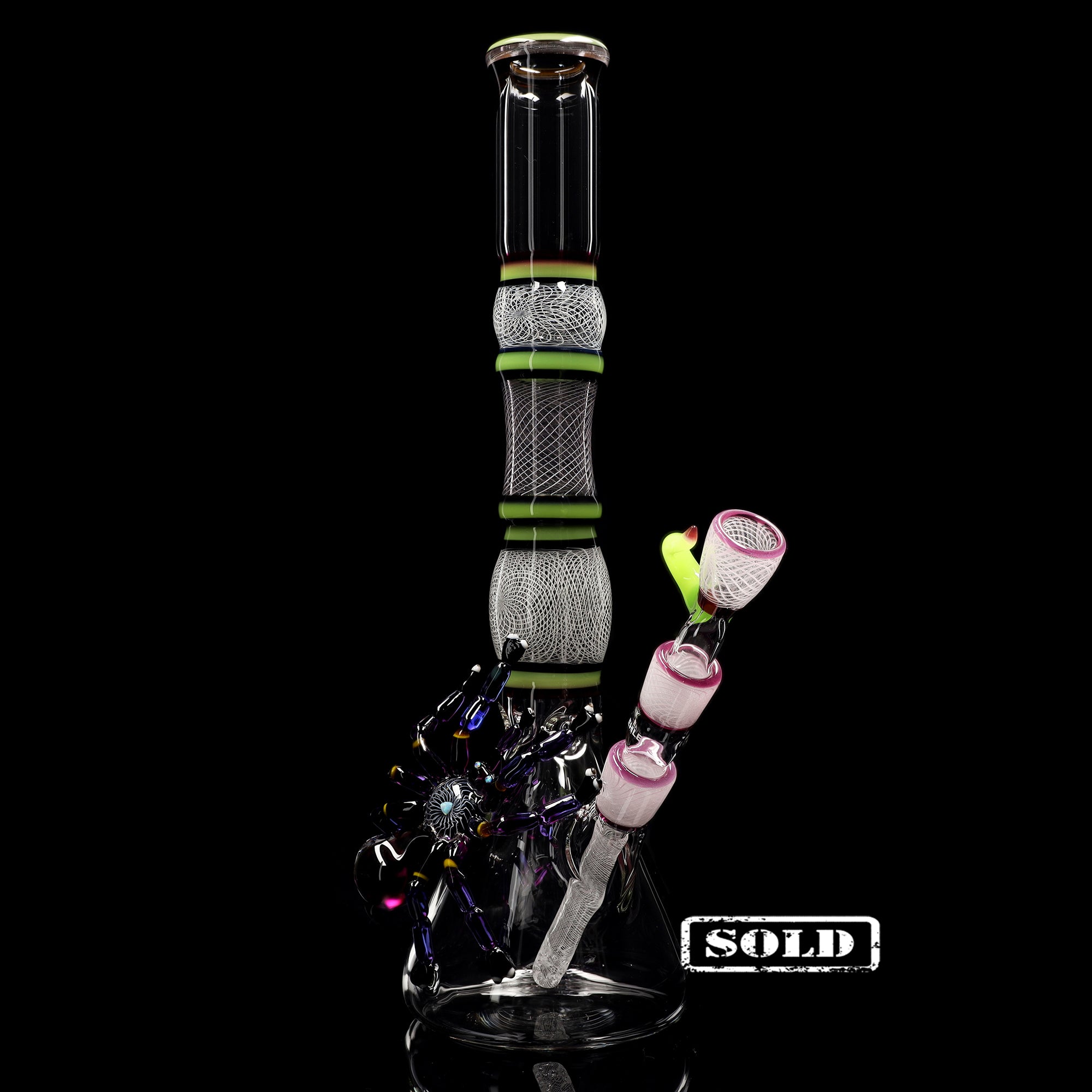 ehle-best-of-2023-september-tarantula-beaker-bong-42-cm image 2