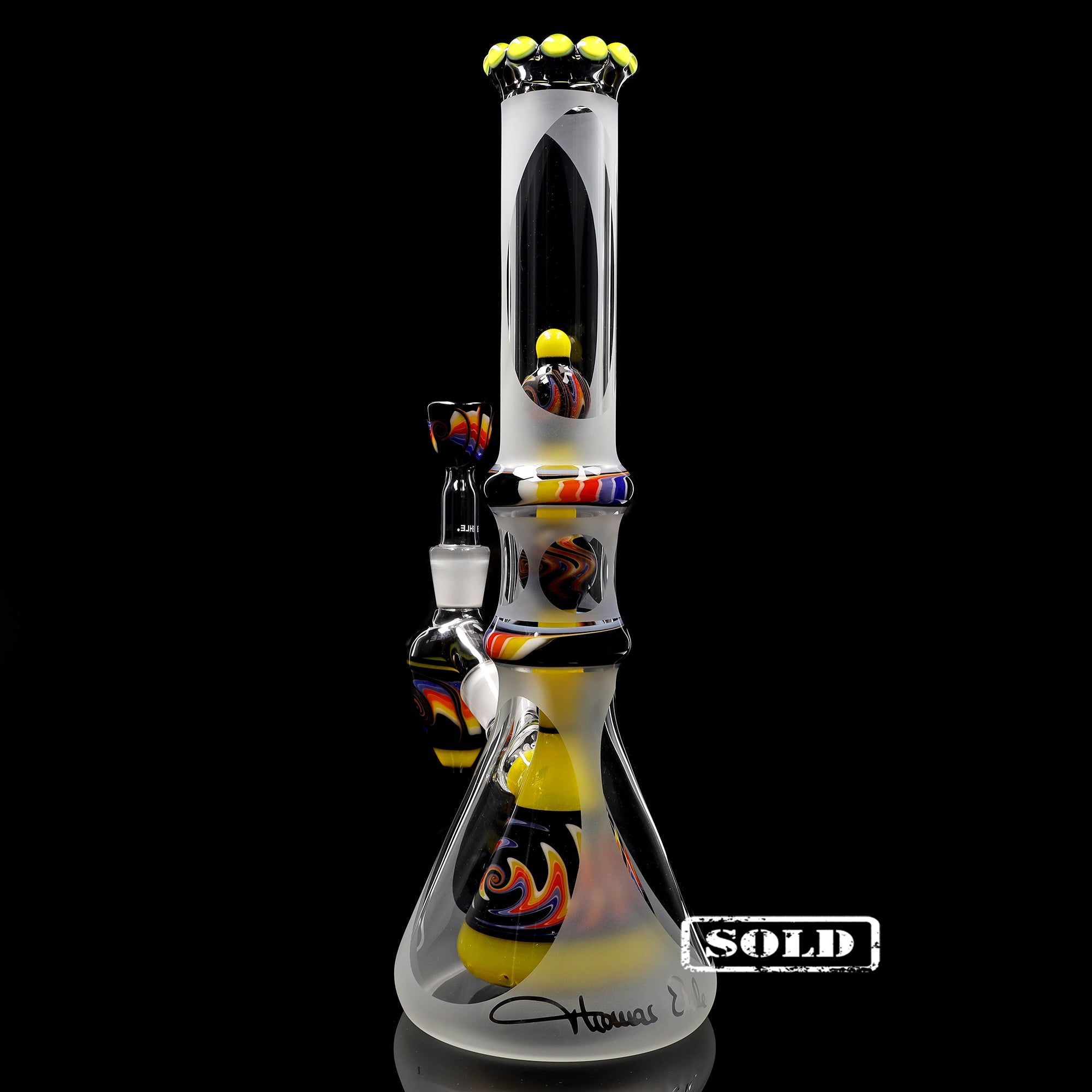 ehle-best-of-2024-april-beaker-in-beaker-bong-38cm-ns18 image 1
