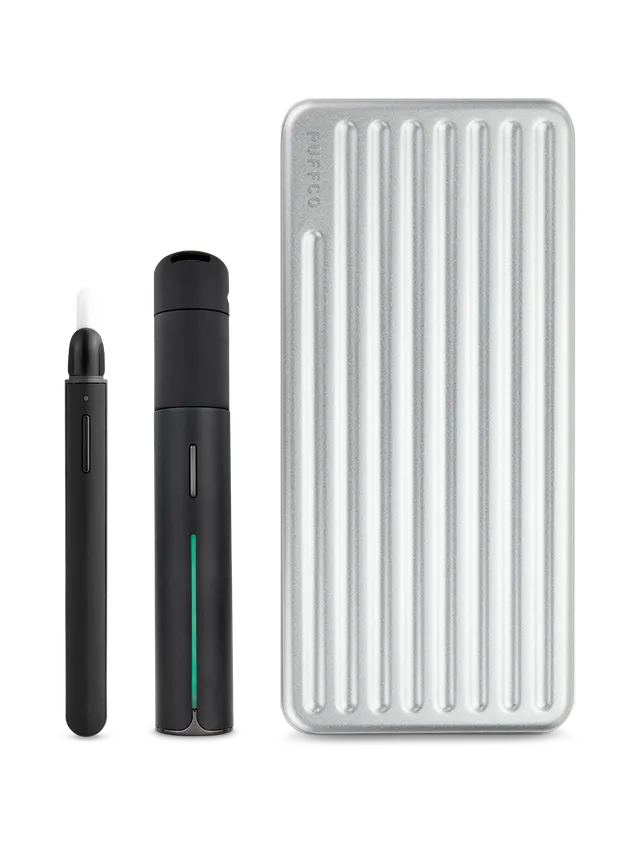 puffco-pivot-set-mobiler-dab-pen-onyx-mit-hot-knife-und-travel-case image 1