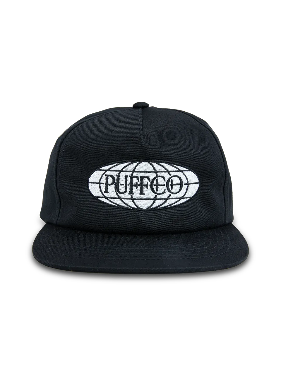 puffco-globe-hat-5-panel-snapback-cap-schwarz image 1