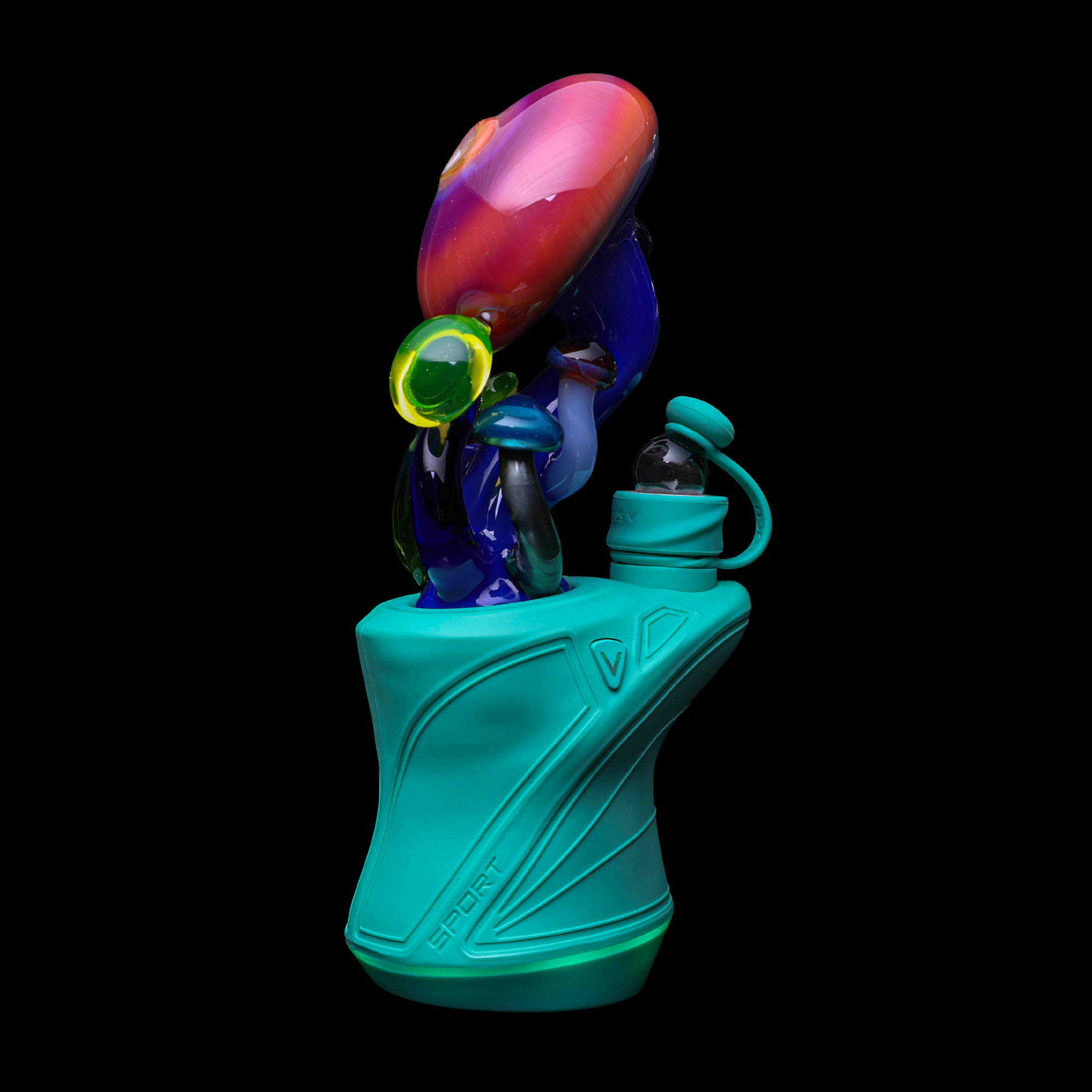 focus-v-carta-dry-top-carsten-glass-mushroom-blue image 1