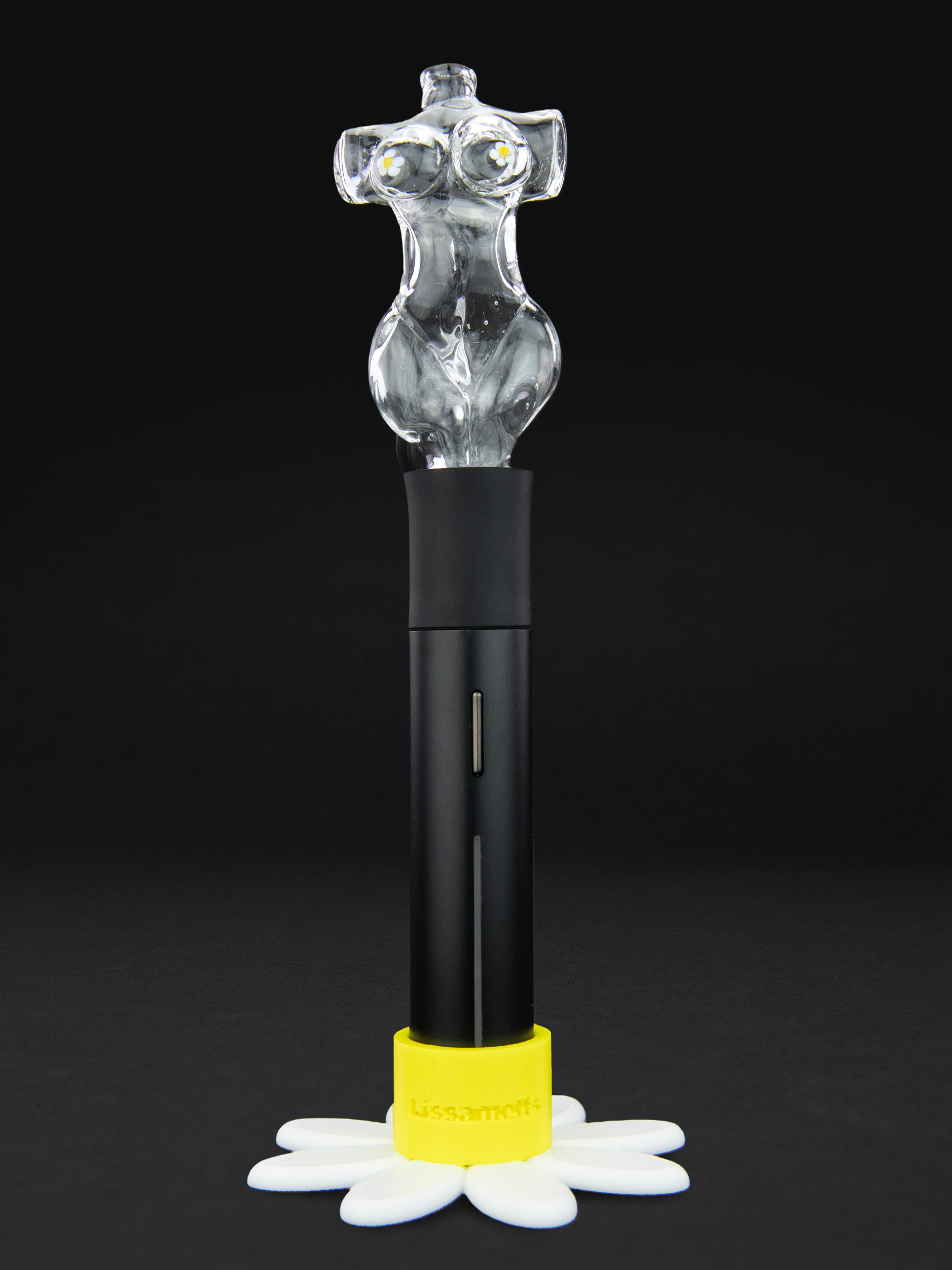 puffco-pivot-torso-top-glas-aufsatz-3-zoll-mit-stand image 1