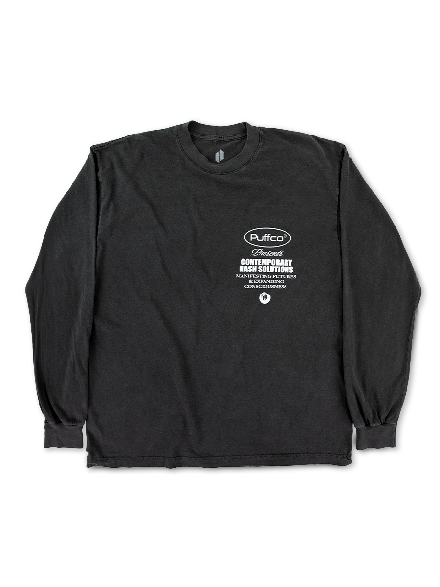 puffco-hash-solutions-long-sleeve-charcoal-grey-unisex-aus-baumwolle image 1