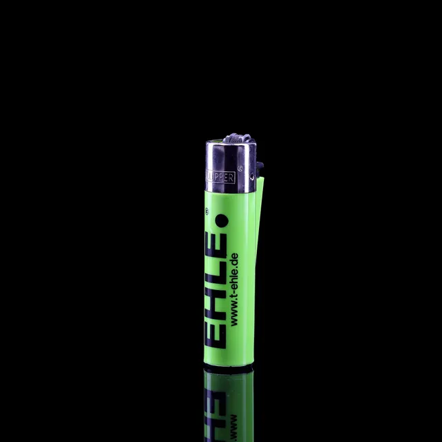 ehle-clipper-neon-green-feuerzeug image 1