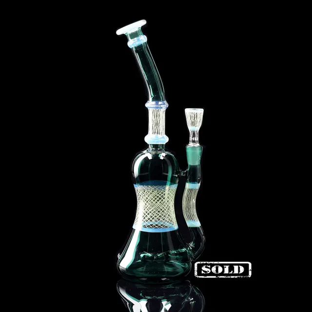 ehle-best-of-2024-juni-malachit-bubbler-ns10-mit-kopf-banger image 1