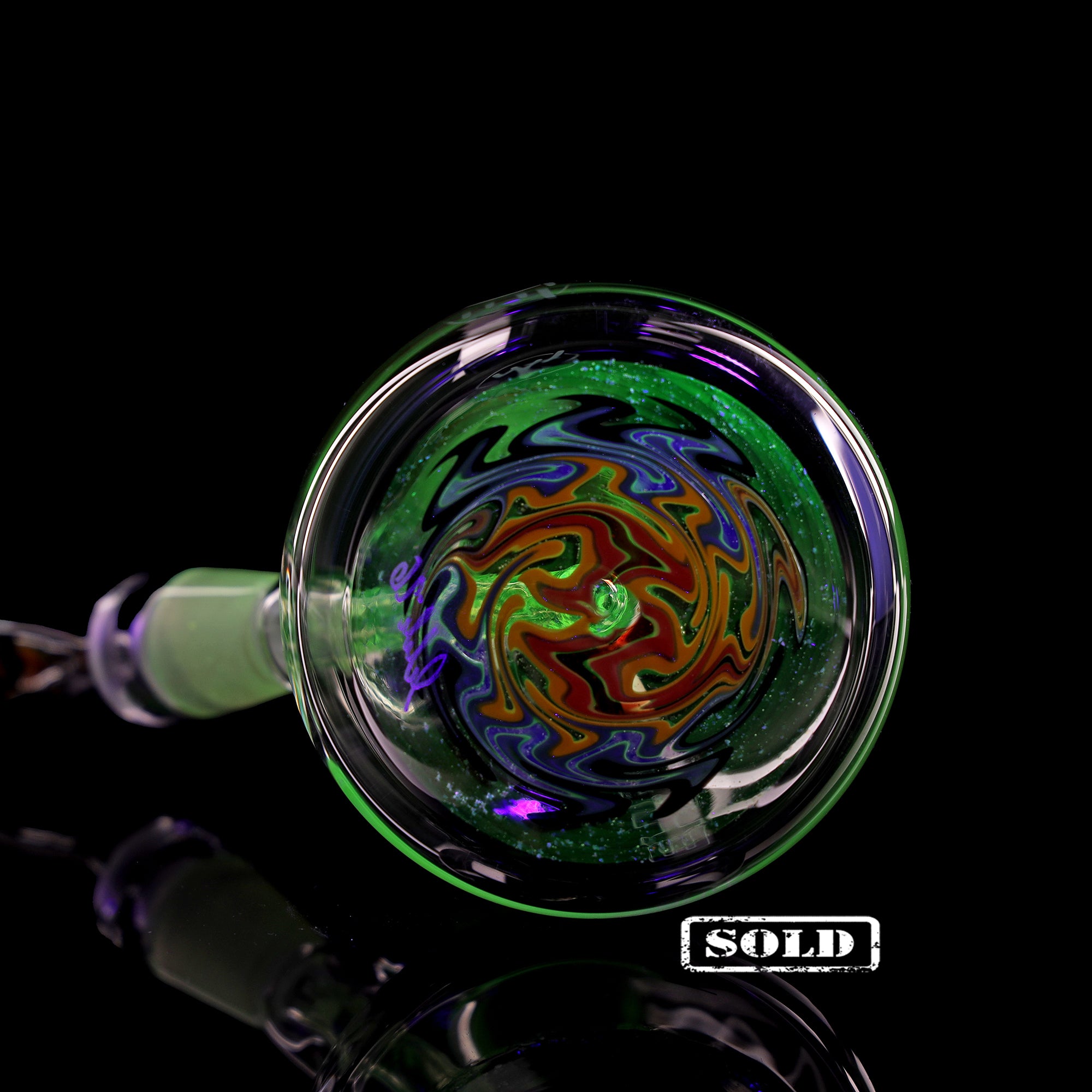 ehle-x-mahglass-jamaica-citrine-mini-beaker-collab-bong image 7