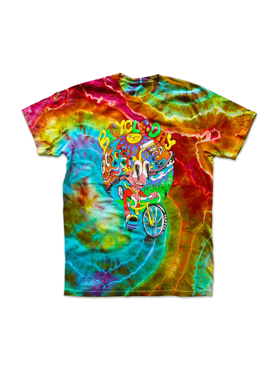 puffco-bicycle-day-shirt-handgef-rbtes-t-shirt-aus-ringspun-baumwolle image 1