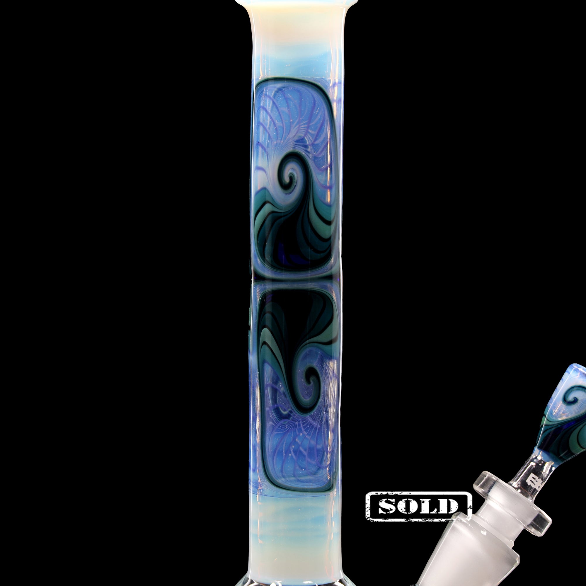ehle-x-mah-wave-collab-bong-heady-glasbong image 4