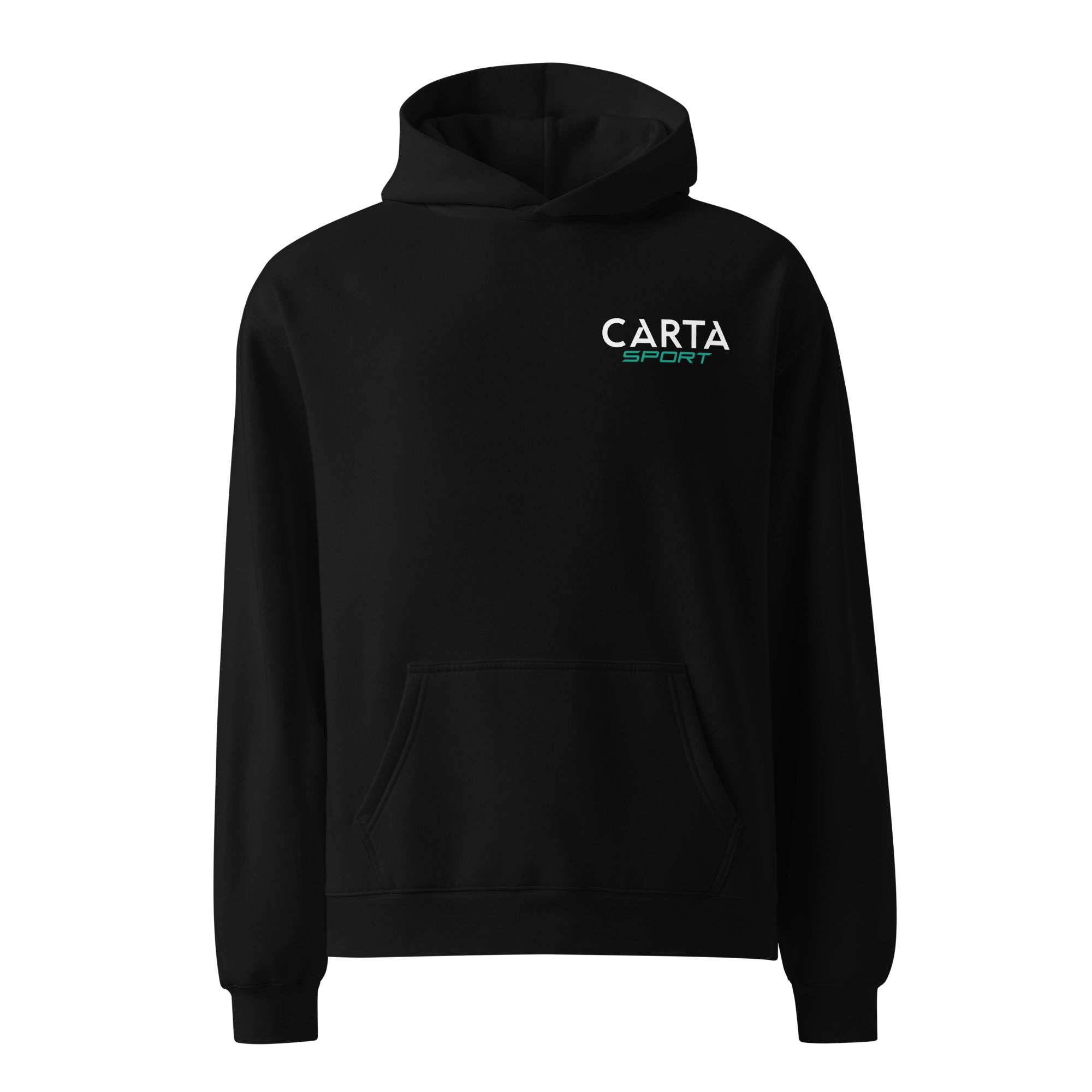 focus-v-carta-sport-hoodie-schwarz-oversized image 1