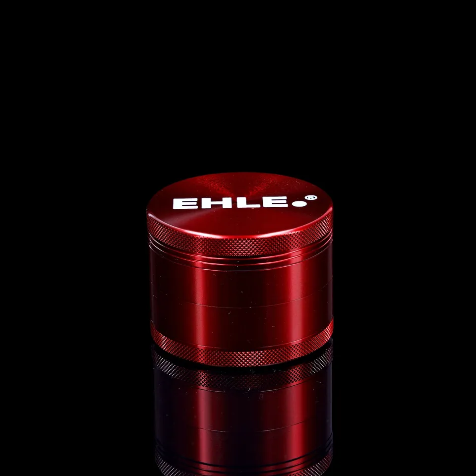 ehle-aluminium-grinder-63mm-rot-4-teilig-mit-pollensieb image 1