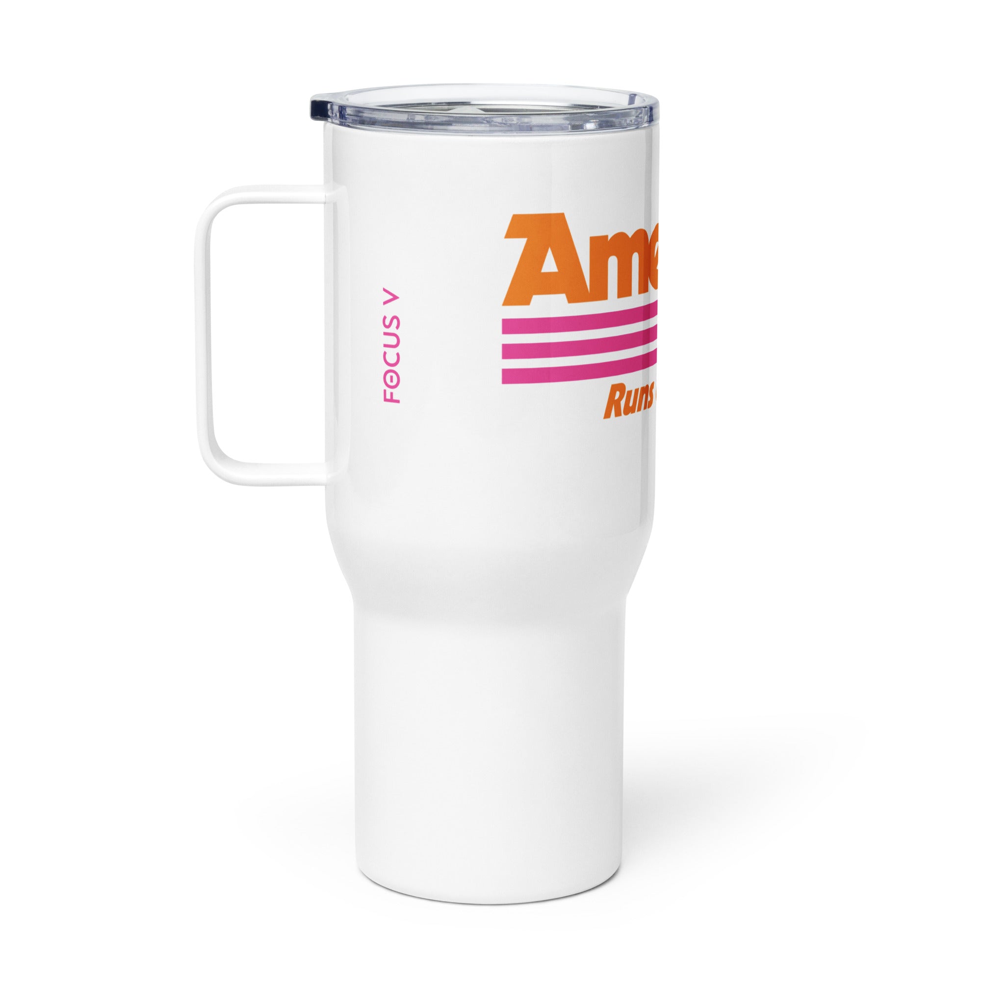 focus-v-america-runs-on-dabs-travel-mug-edelstahl image 2