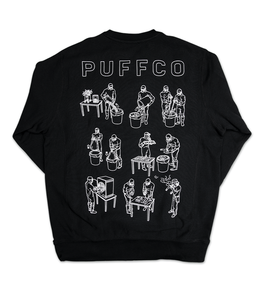 puffco-water-hash-sweater-crewneck-sweatshirt image 2