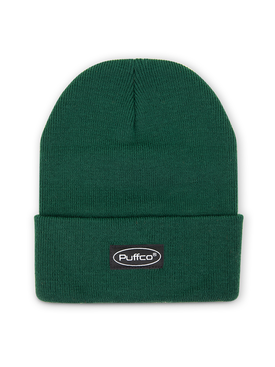 puffco-brand-beanie-unisex-m-tze-forest-green image 2
