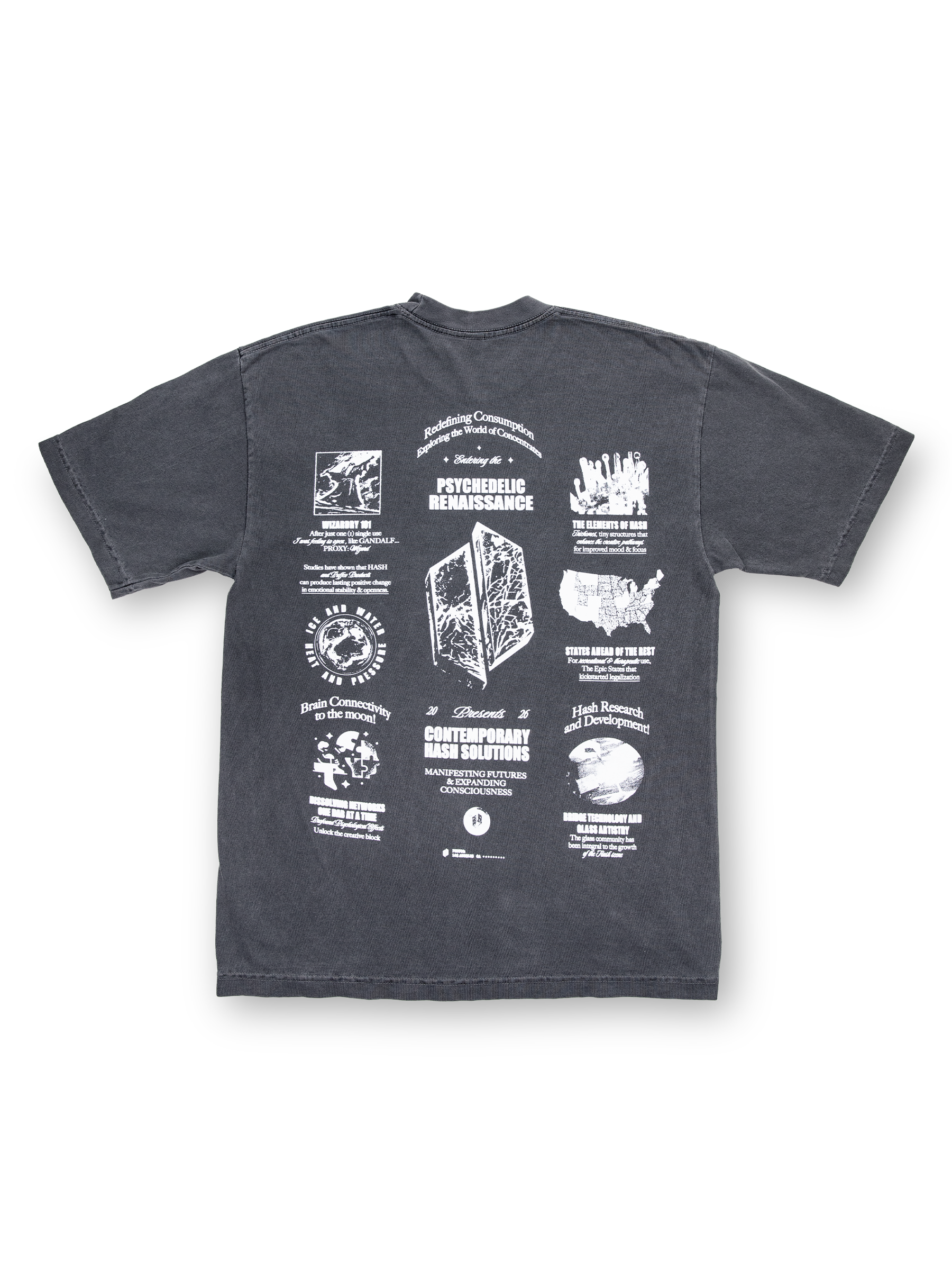 puffco-hash-solutions-tee-vintage-black image 2