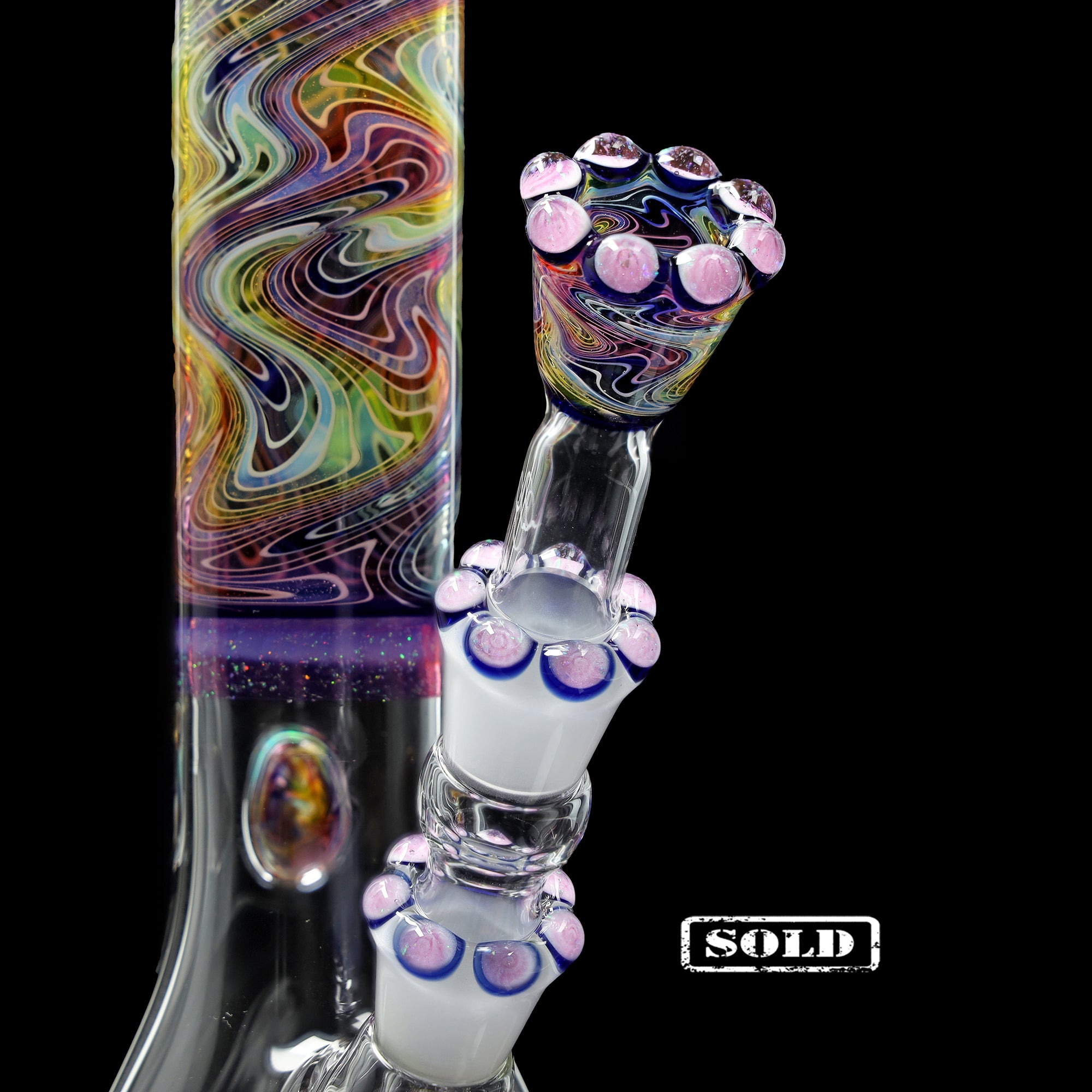 ehle-x-mah-collab-bong-crushed-opal-premium-glasbong image 8