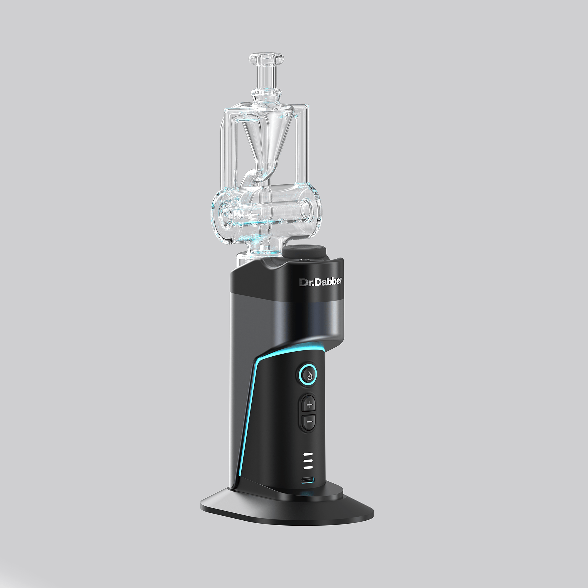 dr-dabber-switch-go-inline-recycler-weighted-base-bundle image 1