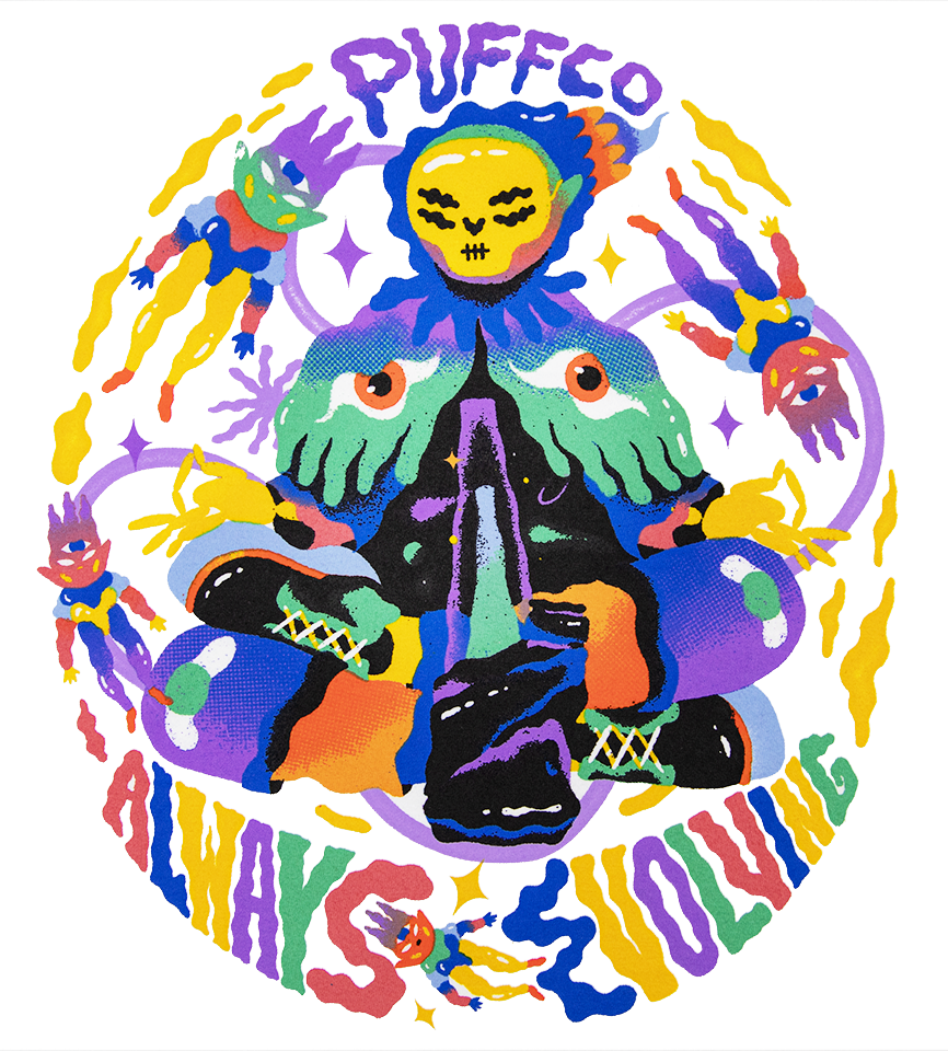 puffco-always-evolving-shirt-t-shirt-100-baumwolle image 2