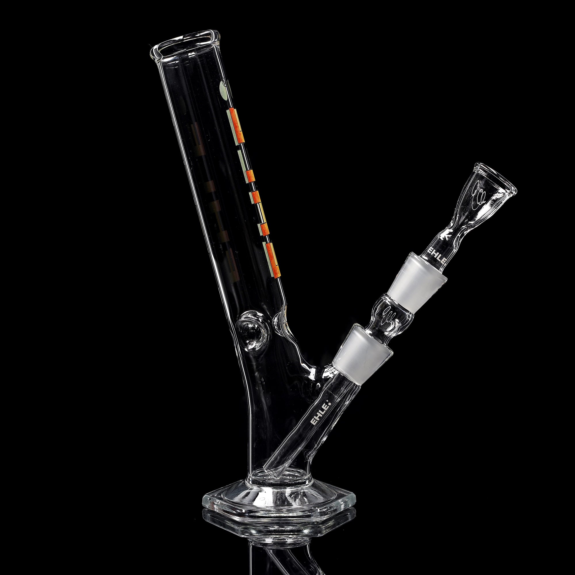 ehle-premium-series-zylinderbong-100-ml-eis-gebogen-ns-14-5 image 1
