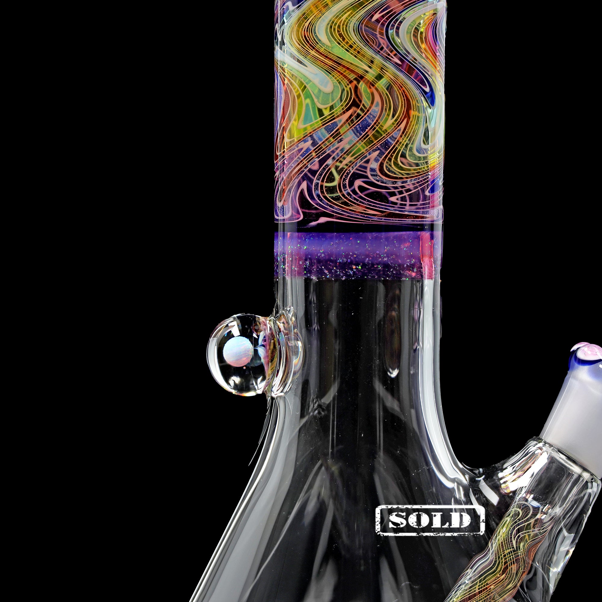 ehle-x-mah-collab-bong-crushed-opal-premium-glasbong image 6