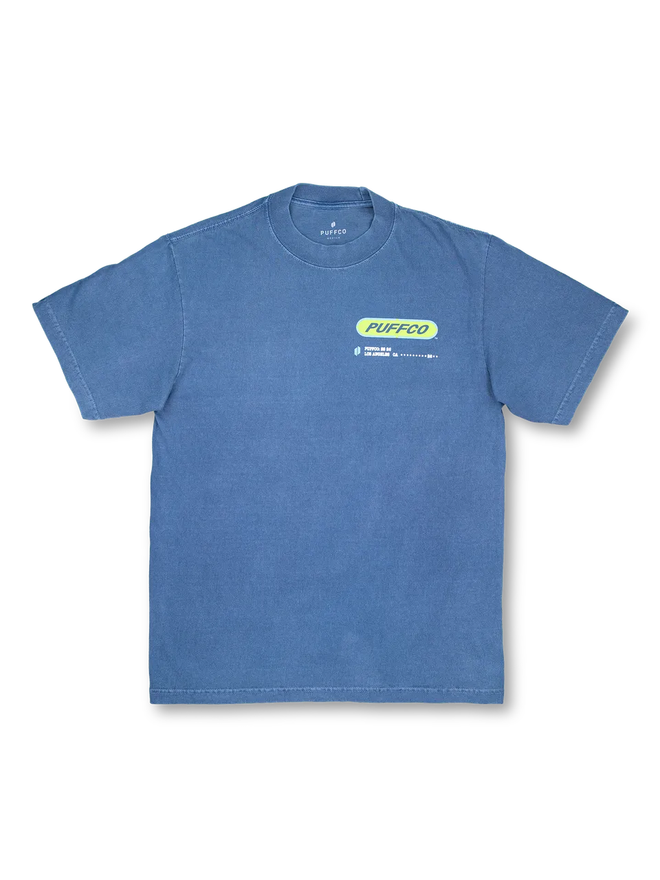 puffco-higher-tech-tee-t-shirt-vintage-blue-oversized image 1