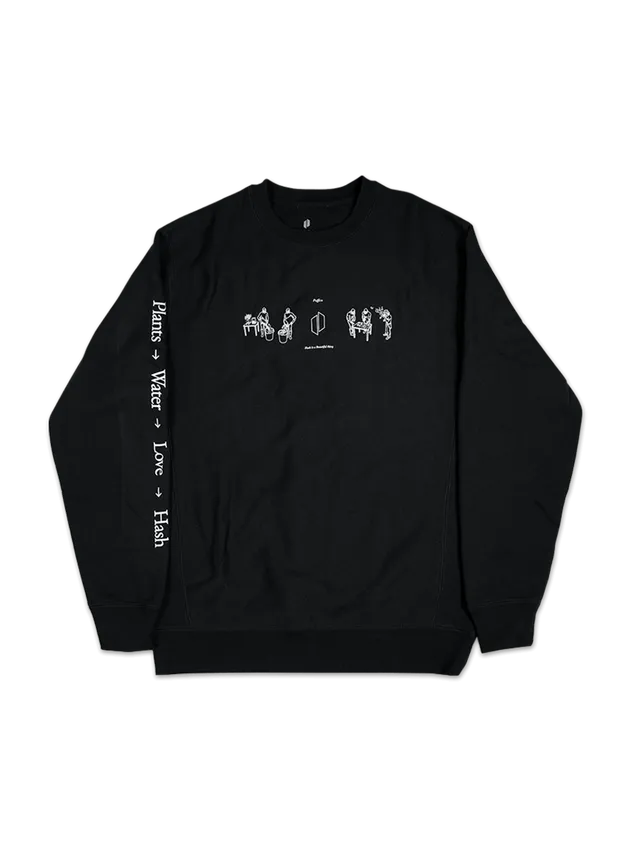 puffco-water-hash-sweater-crewneck-sweatshirt image 1