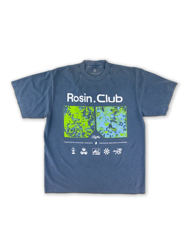 puffco-rosin-club-t-shirt-washed-denim-blue image 1