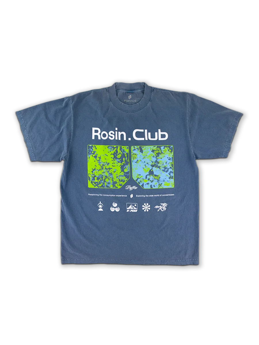 puffco-rosin-club-t-shirt-washed-denim-blue image 1