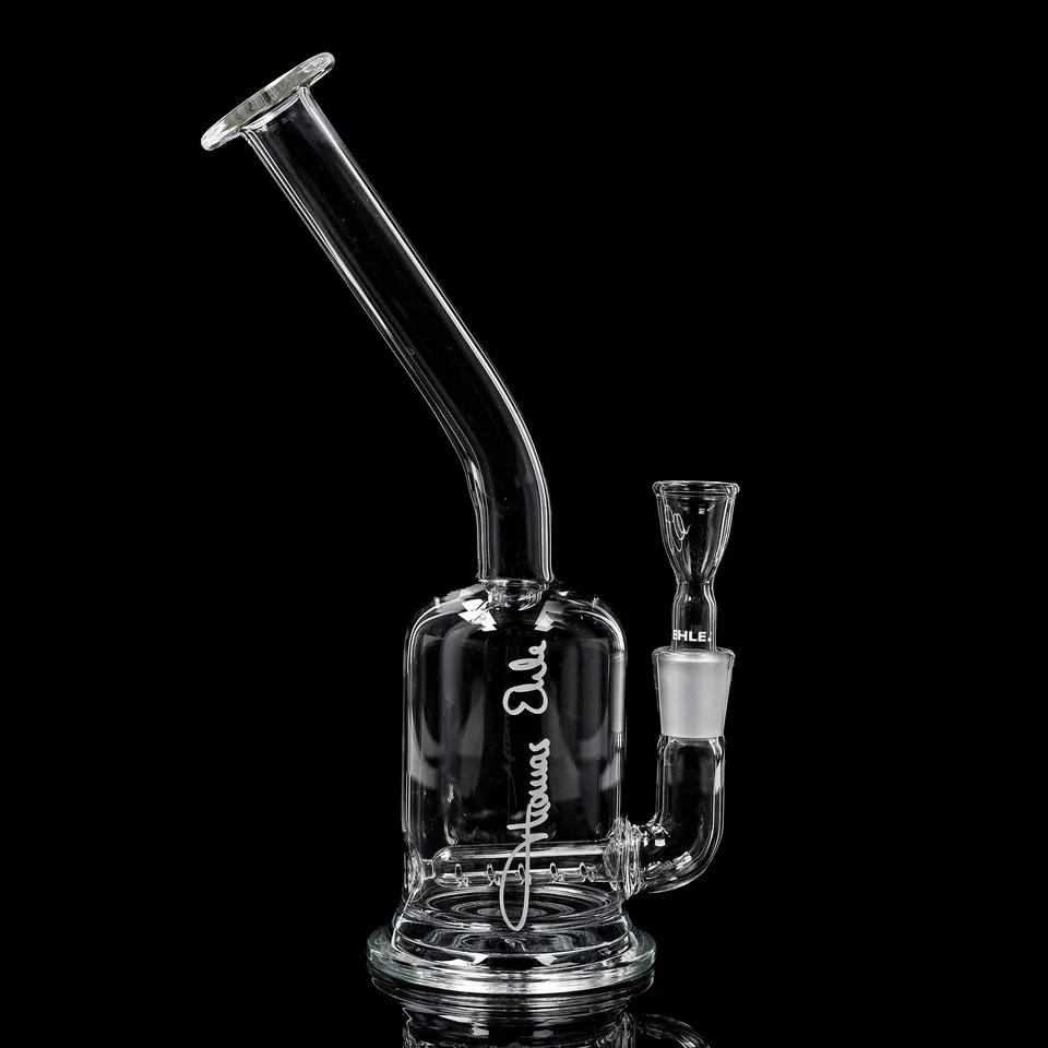 ehle-quergelegt-ns-14-glas-pfeife-10-cm-mit-thomas-ehle-logo image 1